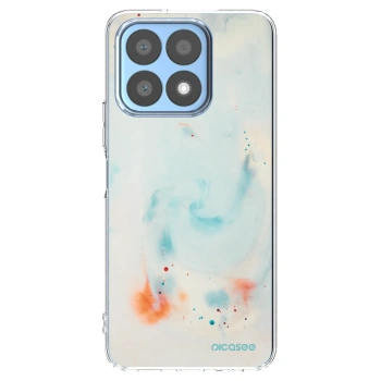 Picasee husă transparentă din silicon pentru Honor X8a - Splash