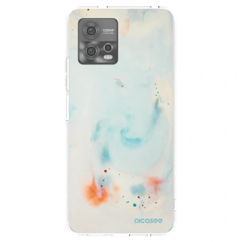 Picasee husă transparentă din silicon pentru Motorola Moto G72 - Splash