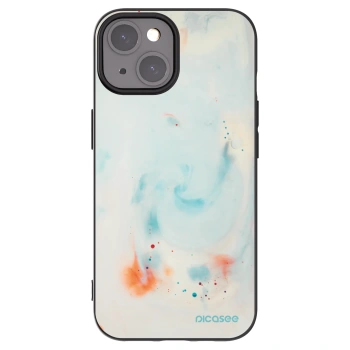 Picasee husă neagră din silicon pentru Apple iPhone 15 - Splash
