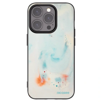Picasee husă neagră din silicon pentru Apple iPhone 15 Pro - Splash