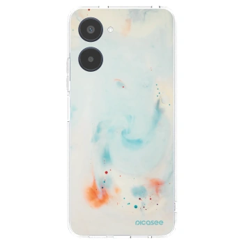 Picasee husă transparentă din silicon pentru Realme 10 4G - Splash