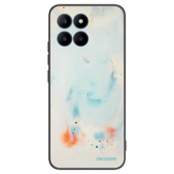 Picasee husă neagră din silicon pentru Honor 70 Lite - Splash