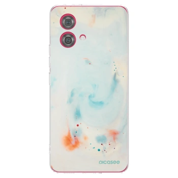 Picasee husă transparentă din silicon pentru Motorola Moto G84 5G - Splash