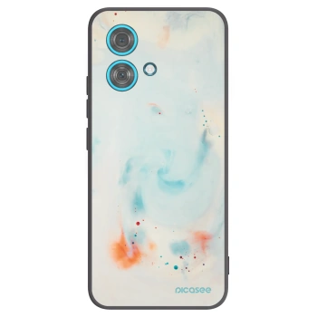 Picasee husă neagră din silicon pentru Motorola Edge 40 Neo - Splash