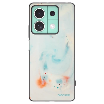 Picasee husă neagră din silicon pentru Xiaomi Redmi Note 13 5G - Splash