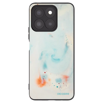 Picasee husă neagră din silicon pentru Honor X8b - Splash