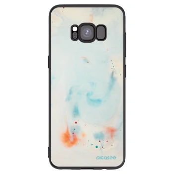 Picasee husă neagră din silicon pentru Samsung Galaxy S8 G950F - Splash