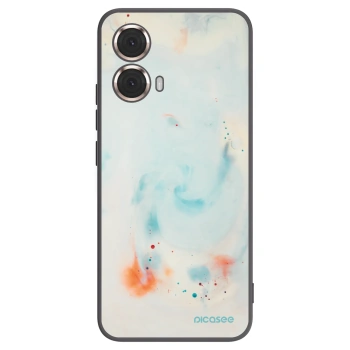 Picasee husă neagră din silicon pentru Motorola Moto G85 - Splash