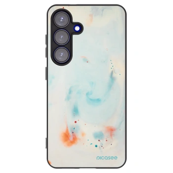 Picasee husă neagră din silicon pentru Samsung Galaxy S25 5G - Splash