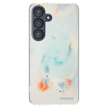 Picasee husă transparentă din silicon pentru Samsung Galaxy S25 5G - Splash