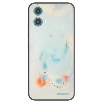 Picasee husă neagră din silicon pentru Motorola Moto G34 5G - Splash