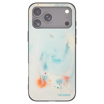 Picasee husă neagră din silicon pentru Apple iPhone 17 Pro Max - Splash