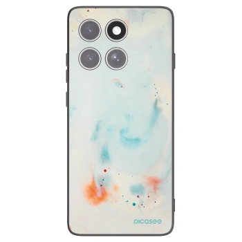 Picasee husă neagră din silicon pentru Motorola Edge 60 Fusion - Splash