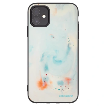 Picasee husă neagră din silicon pentru Apple iPhone 11 - Splash