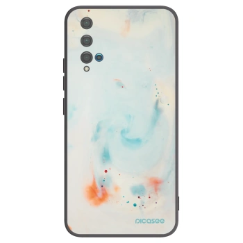 Picasee husă neagră din silicon pentru Huawei Nova 5T - Splash