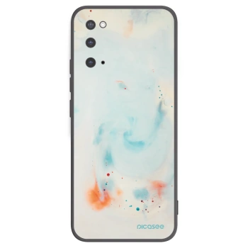 Picasee husă neagră din silicon pentru Samsung Galaxy S20 G980F - Splash