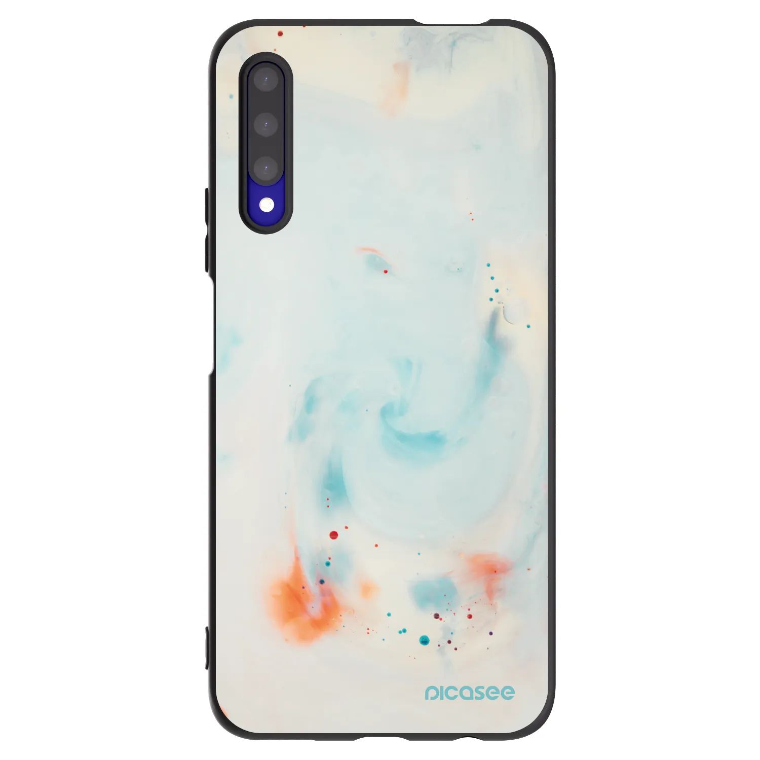 Picasee husă neagră din silicon pentru Honor 9X Pro - Splash