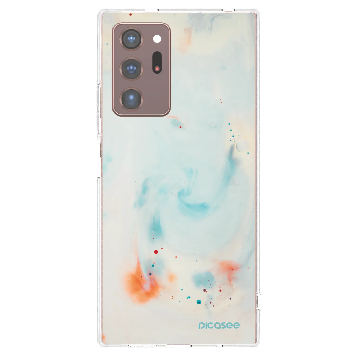Picasee husă transparentă din silicon pentru Samsung Galaxy Note 20 Ultra - Splash