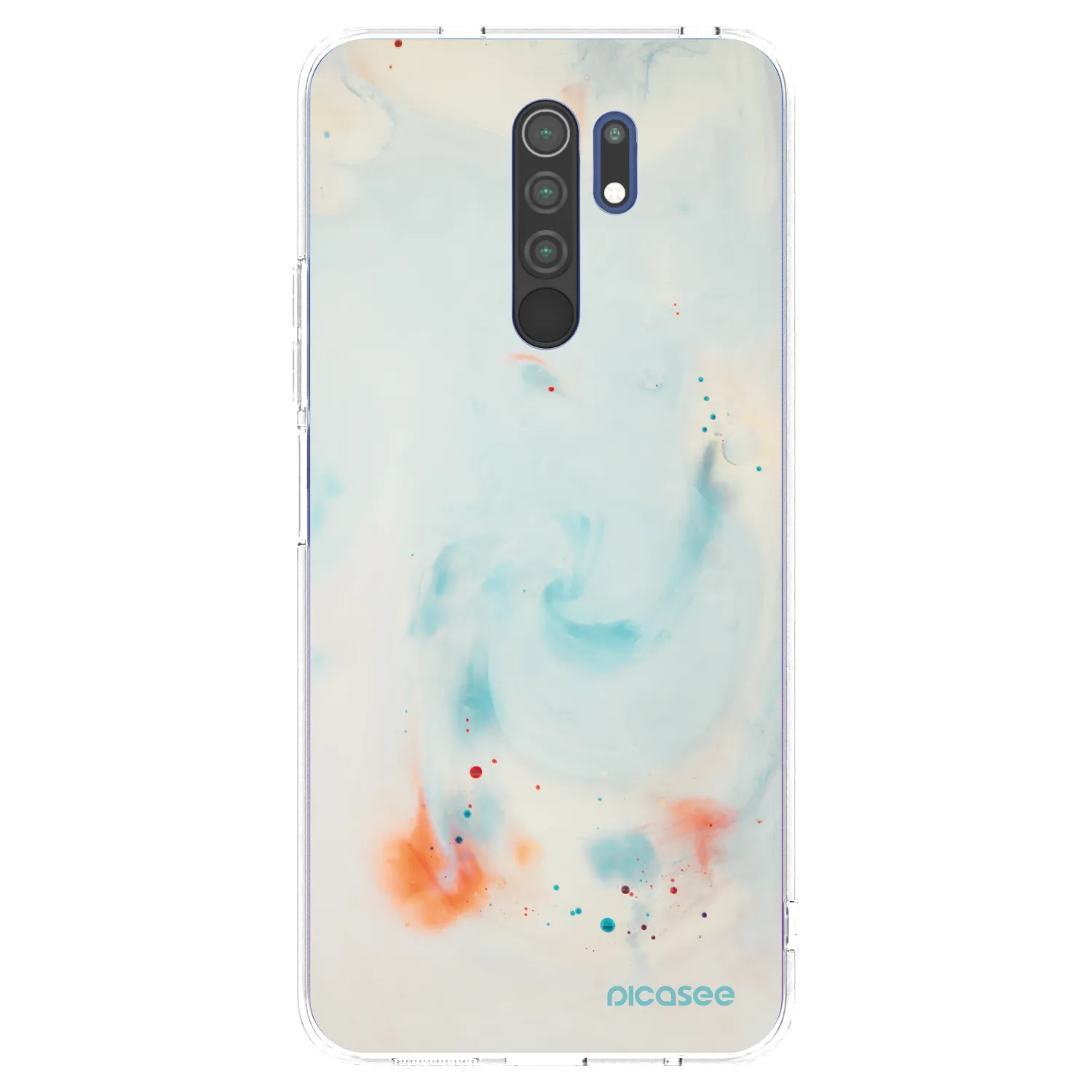 Picasee husă transparentă din silicon pentru Xiaomi Redmi 9 - Splash