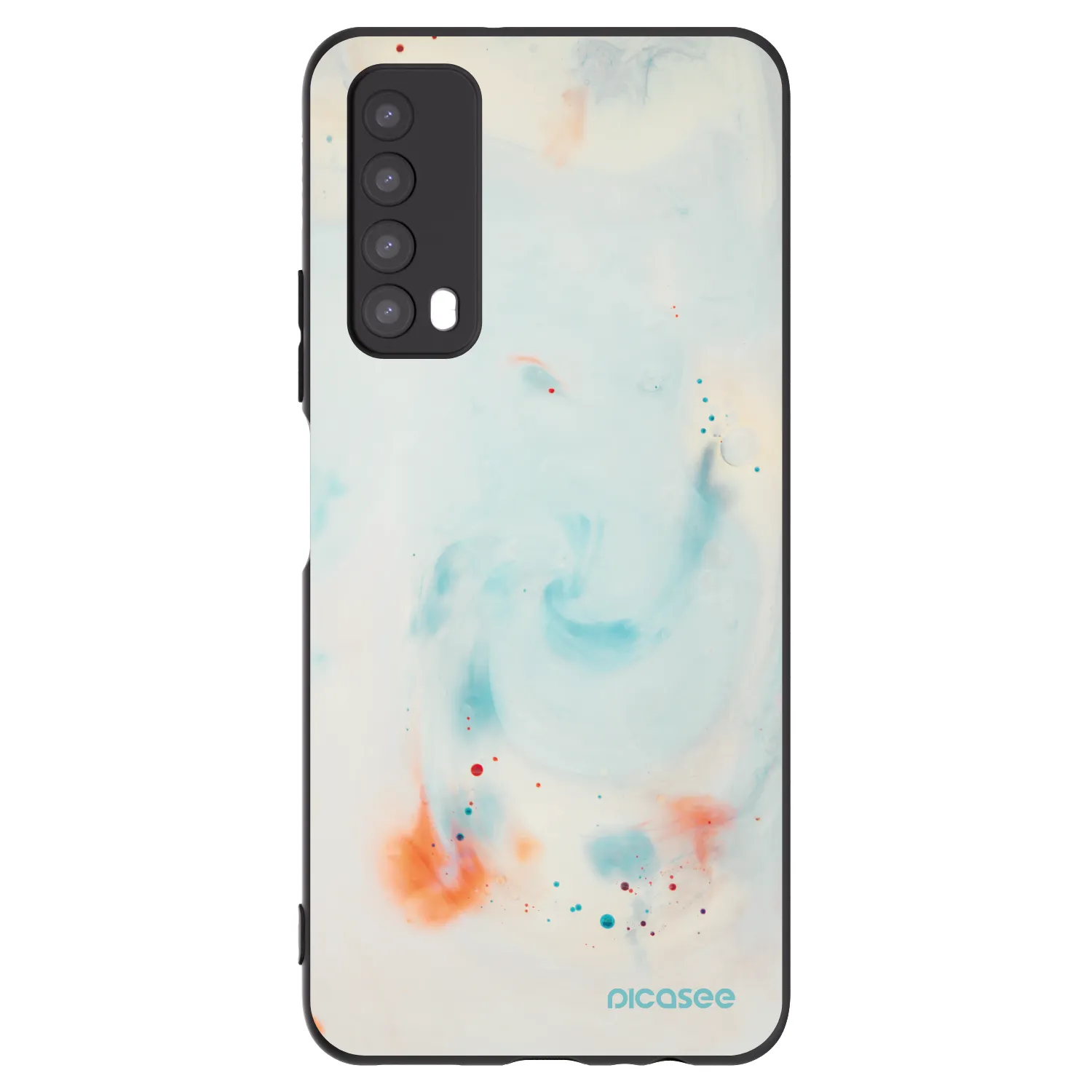 Picasee husă neagră din silicon pentru Huawei P Smart 2021 - Splash