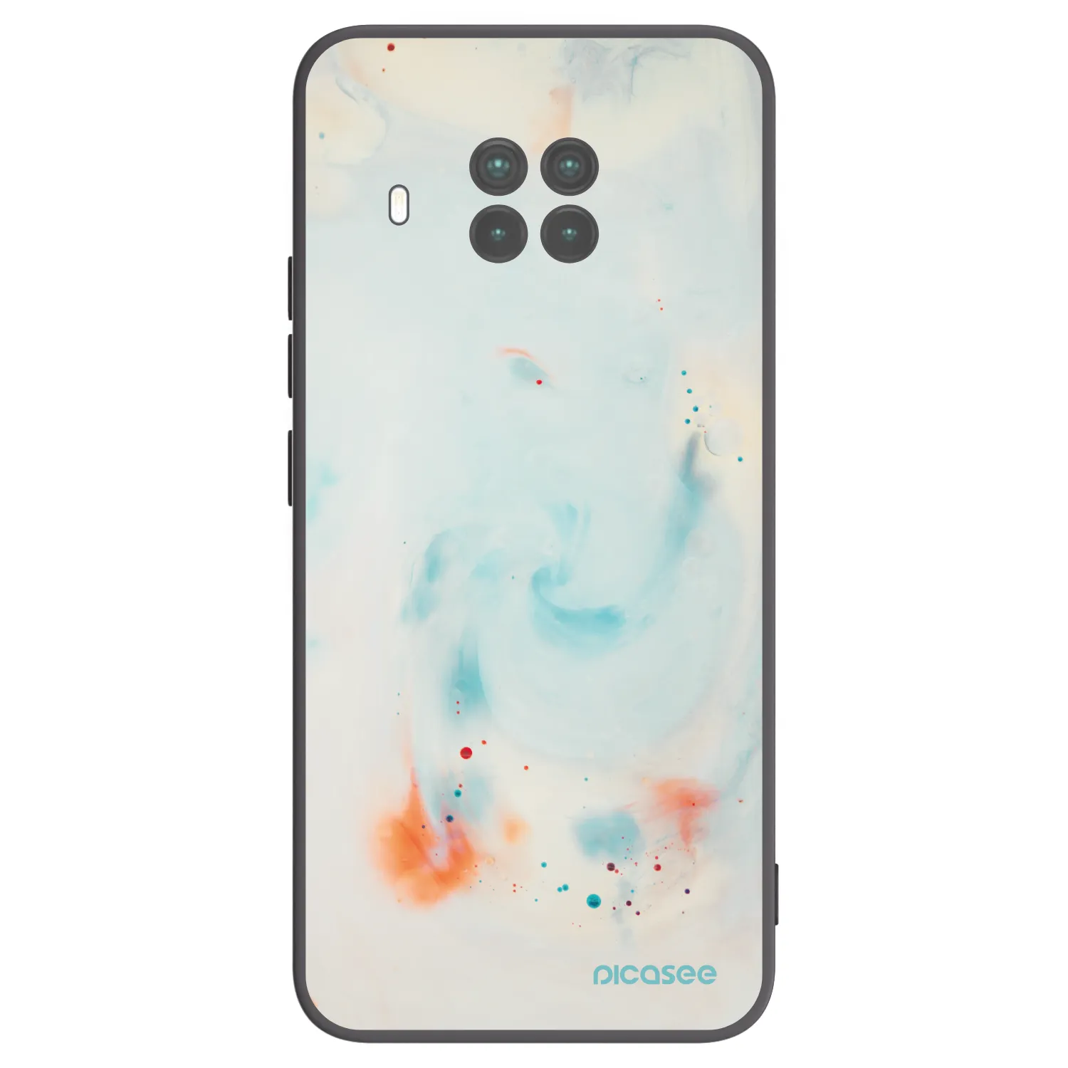 Picasee husă neagră din silicon pentru Xiaomi Mi 10T Lite - Splash