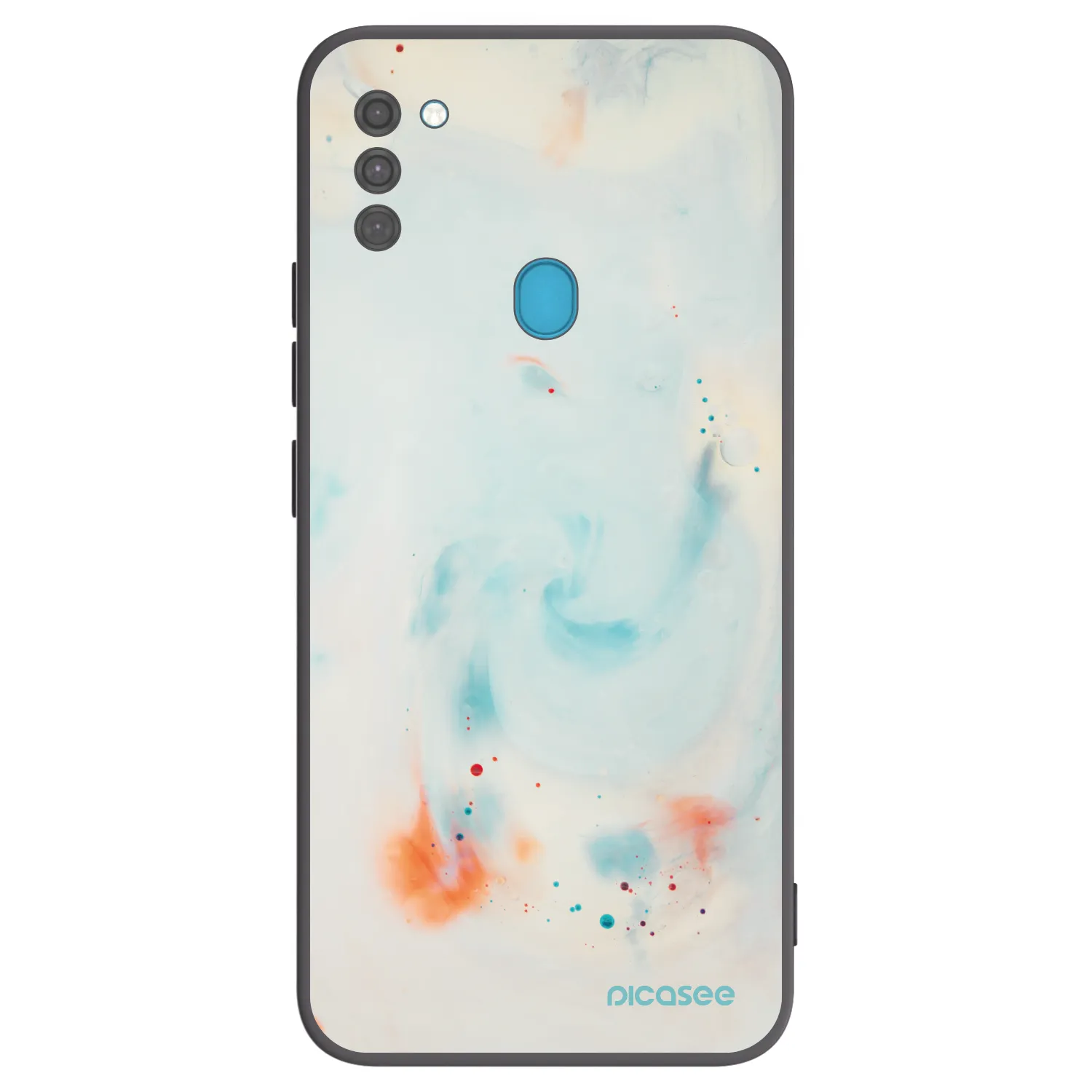 Picasee husă neagră din silicon pentru Samsung Galaxy M11 - Splash