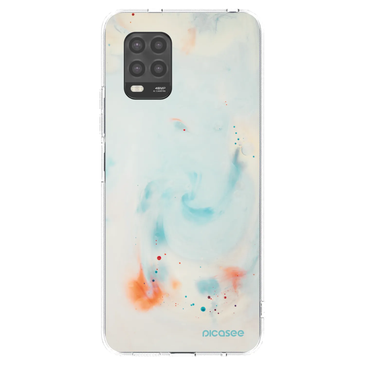 Picasee husă transparentă din silicon pentru Xiaomi Mi 10 Lite - Splash