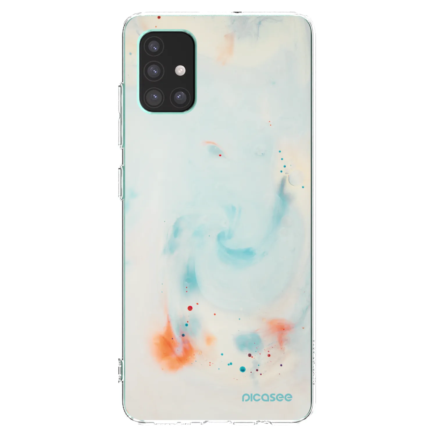 Picasee husă transparentă din silicon pentru Samsung Galaxy M51 M515F - Splash