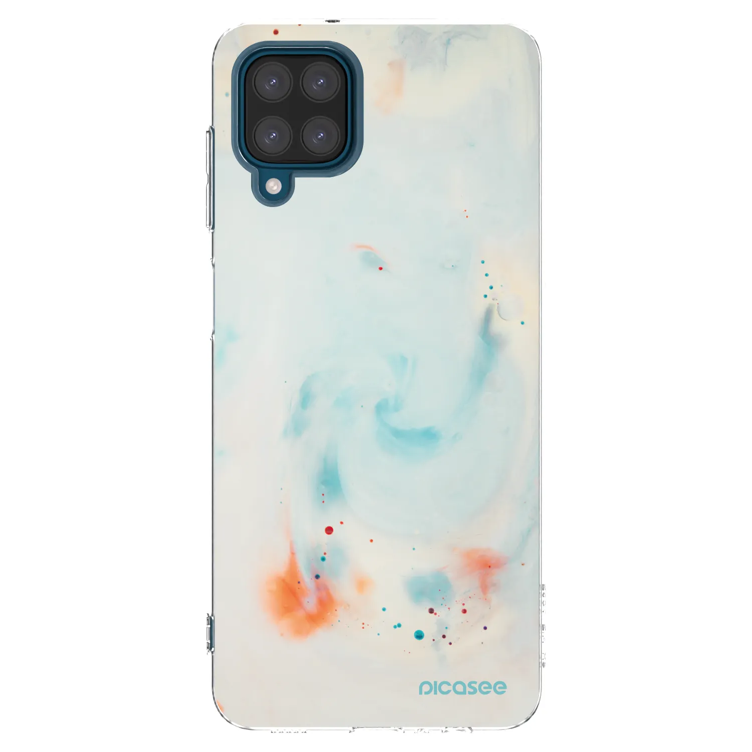 Picasee husă transparentă din silicon pentru Samsung Galaxy A12 A125F - Splash