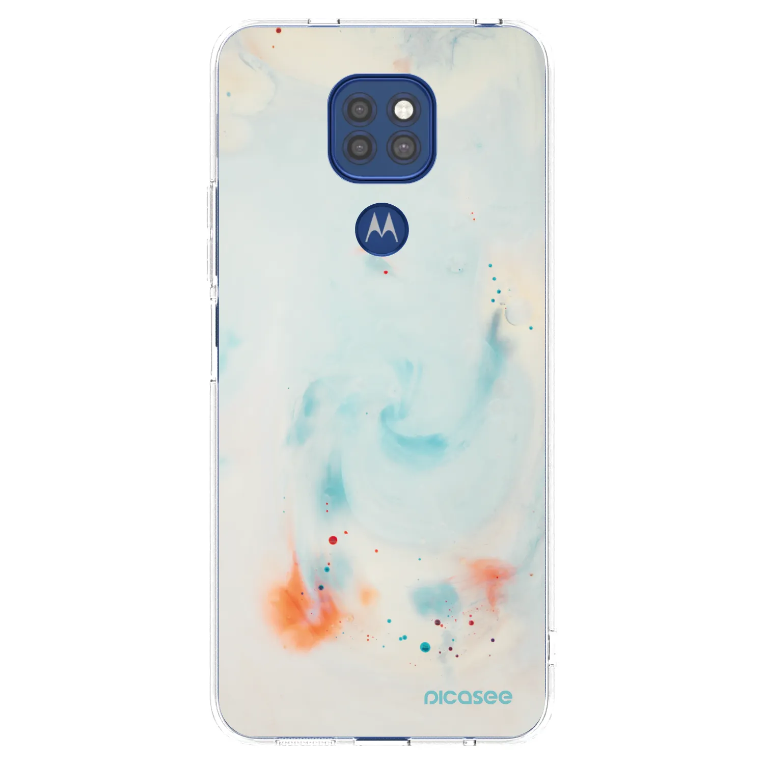 Picasee husă transparentă din silicon pentru Motorola Moto G9 Play - Splash