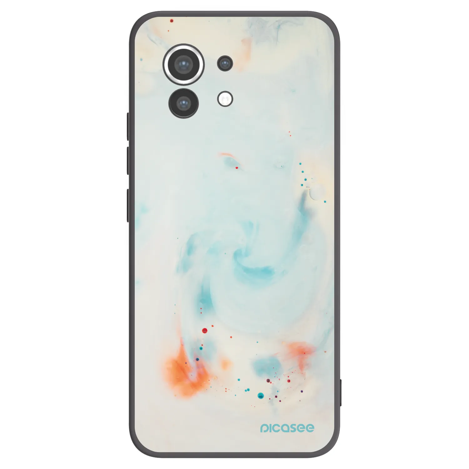 Picasee husă neagră din silicon pentru Xiaomi Mi 11 - Splash