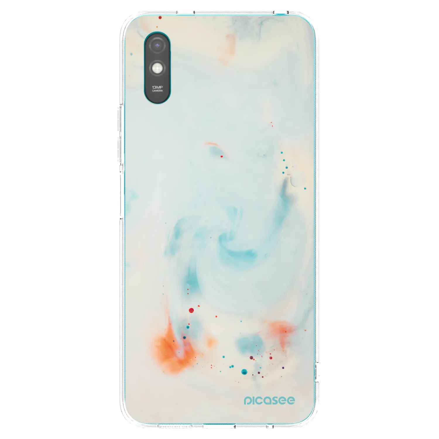 Picasee husă transparentă din silicon pentru Xiaomi Redmi 9AT - Splash