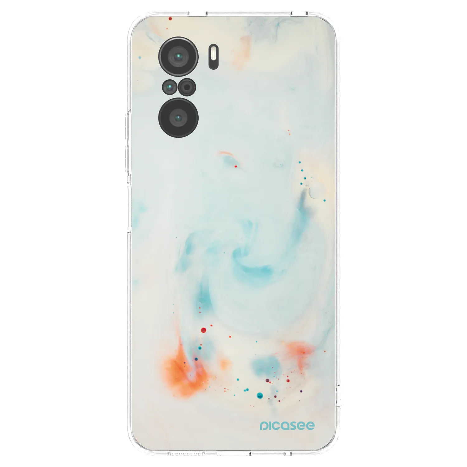 Picasee husă transparentă din silicon pentru Xiaomi Poco F3 - Splash