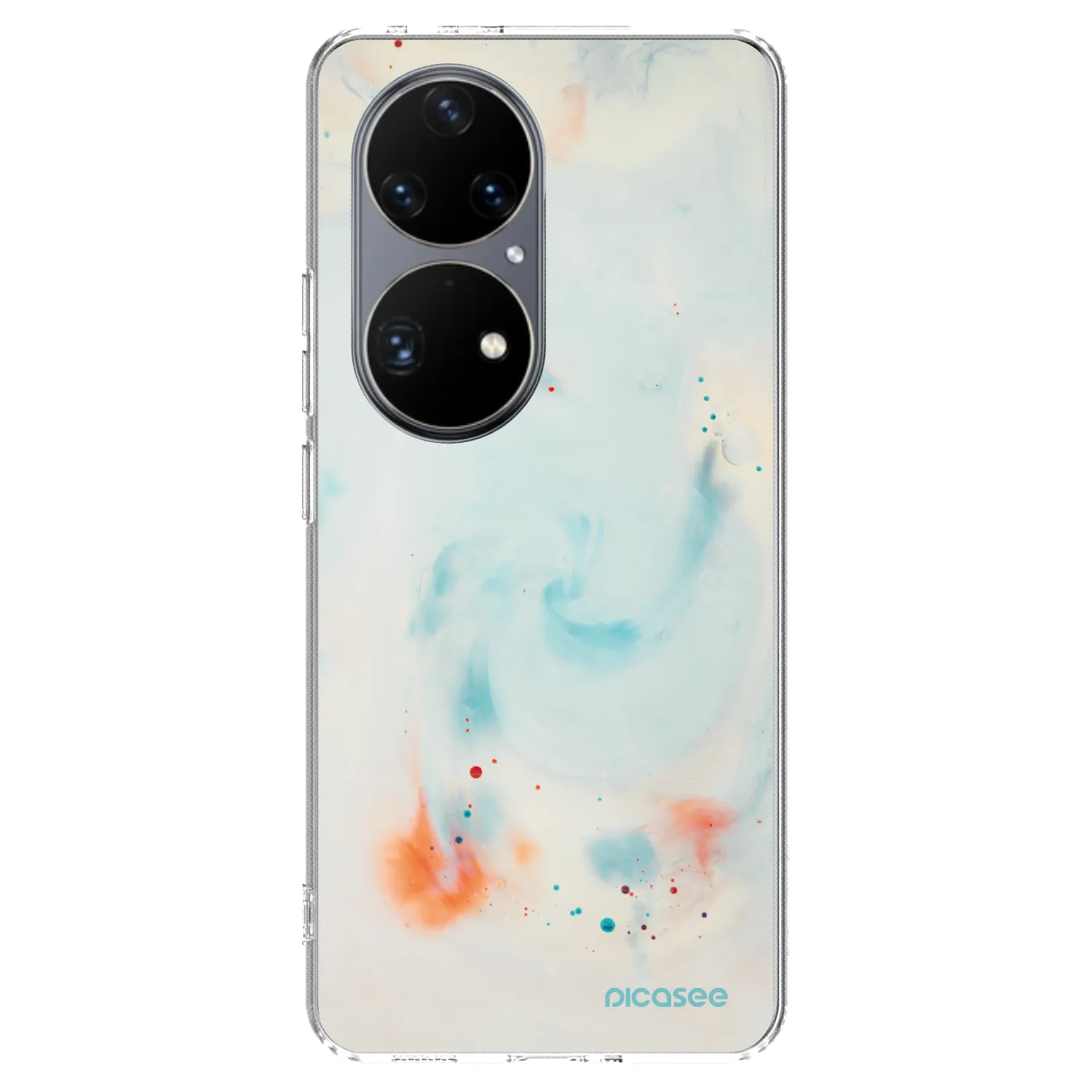Picasee husă transparentă din silicon pentru Huawei P50 - Splash