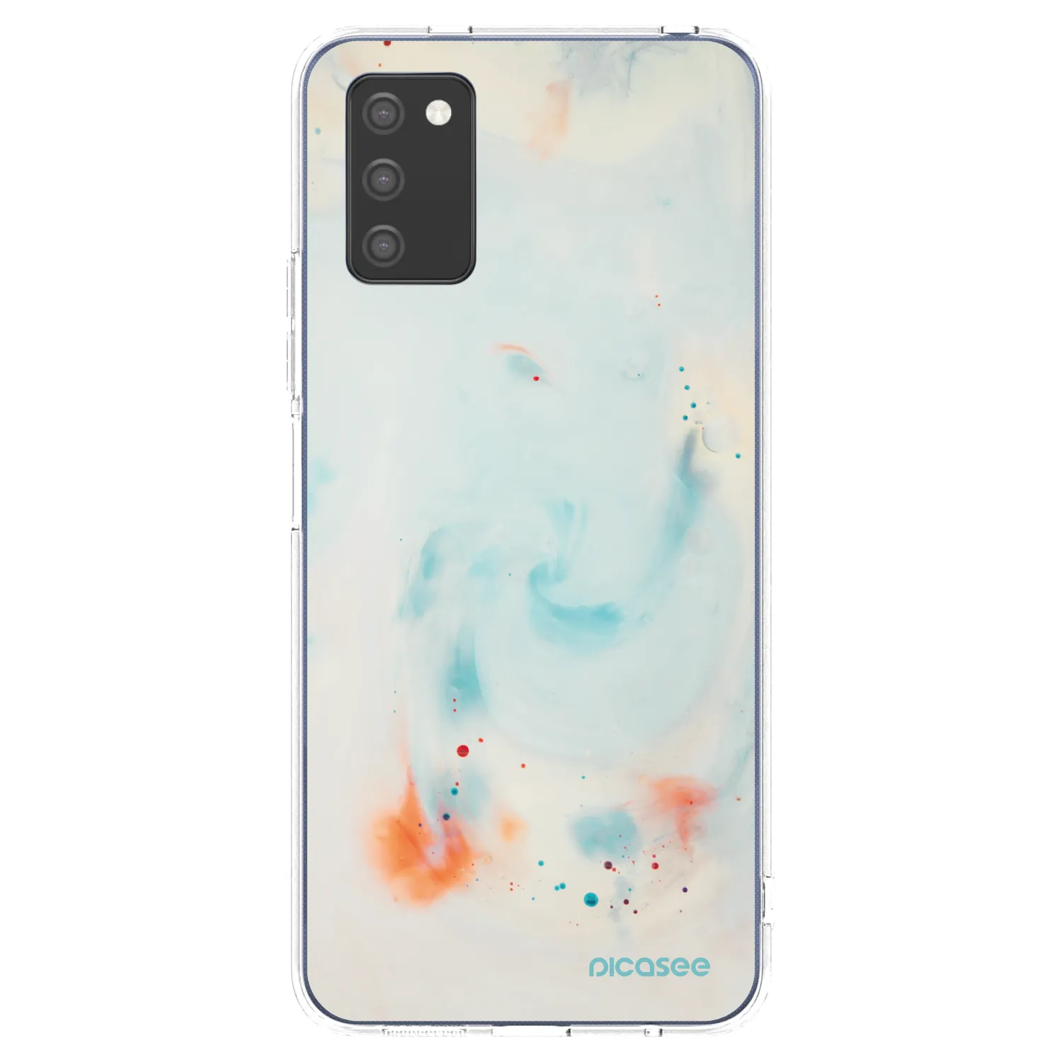 Picasee husă transparentă din silicon pentru Samsung Galaxy A02s A025G - Splash