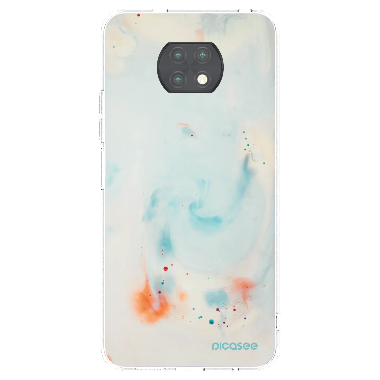 Picasee husă transparentă din silicon pentru Xiaomi Redmi Note 9T - Splash