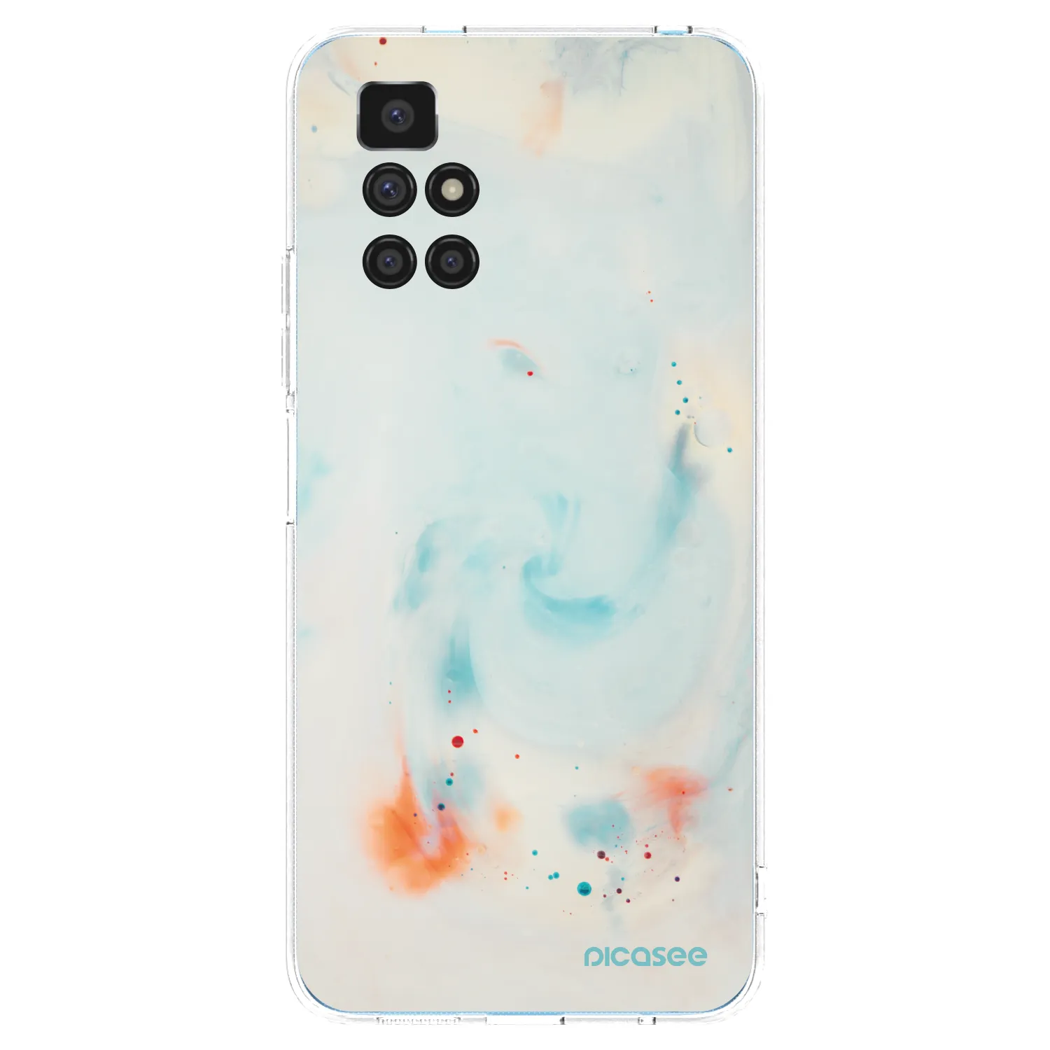 Picasee husă transparentă din silicon pentru Xiaomi Redmi 10 - Splash