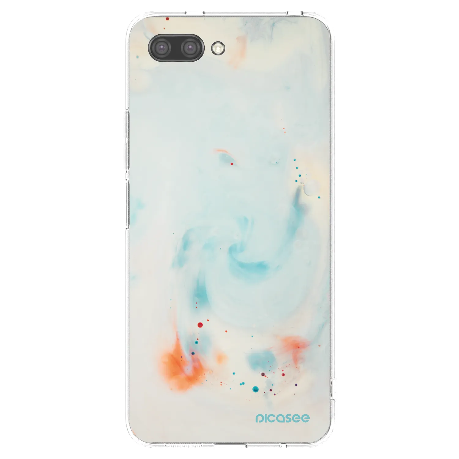 Picasee husă transparentă din silicon pentru Honor 10 - Splash