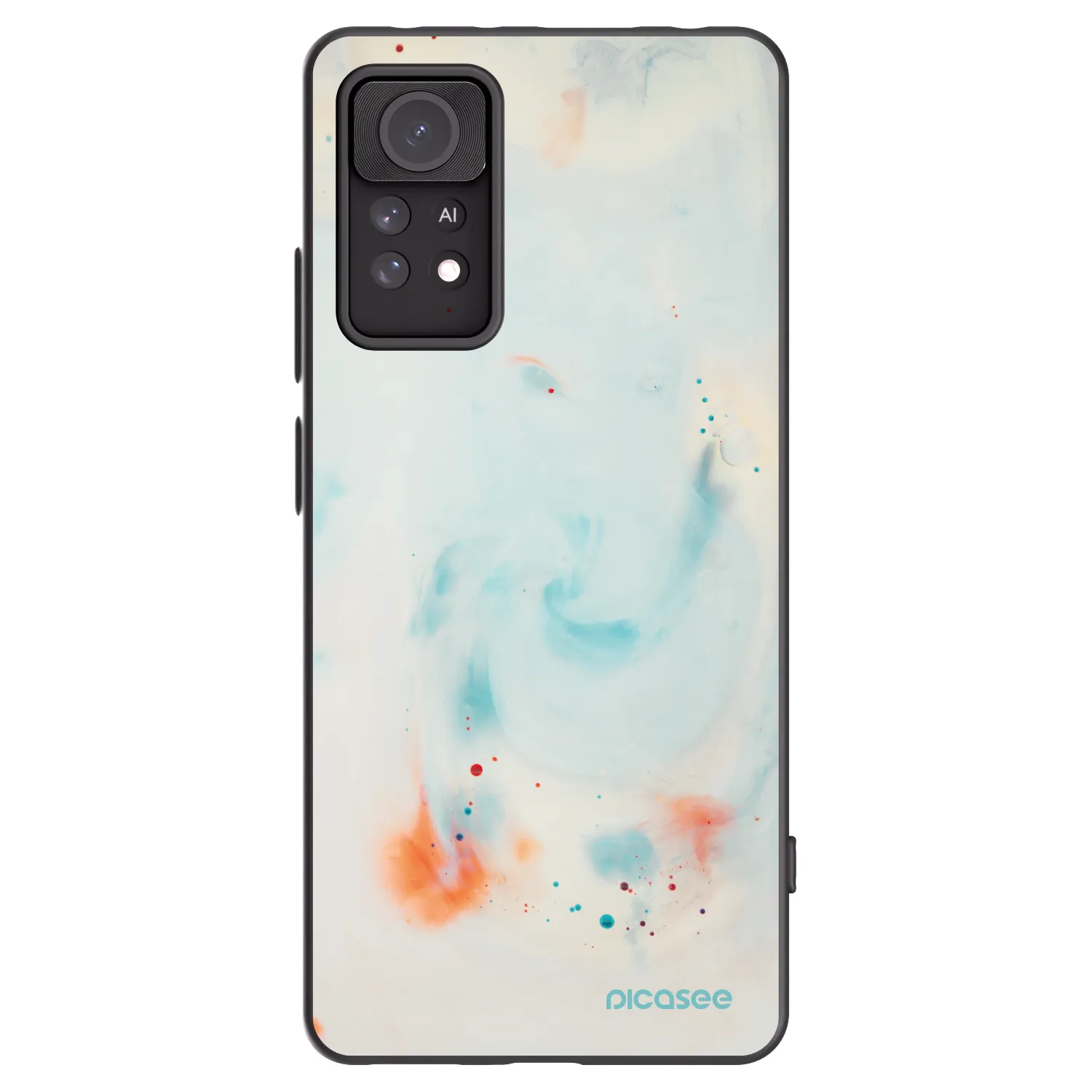 Picasee husă neagră din silicon pentru Xiaomi Redmi Note 11 Pro 5G - Splash