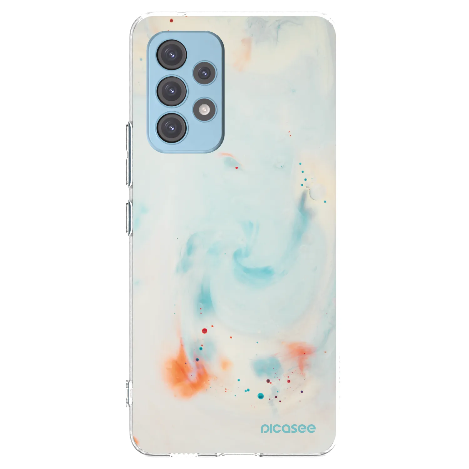 Picasee husă transparentă din silicon pentru Samsung Galaxy A53 5G A536 - Splash