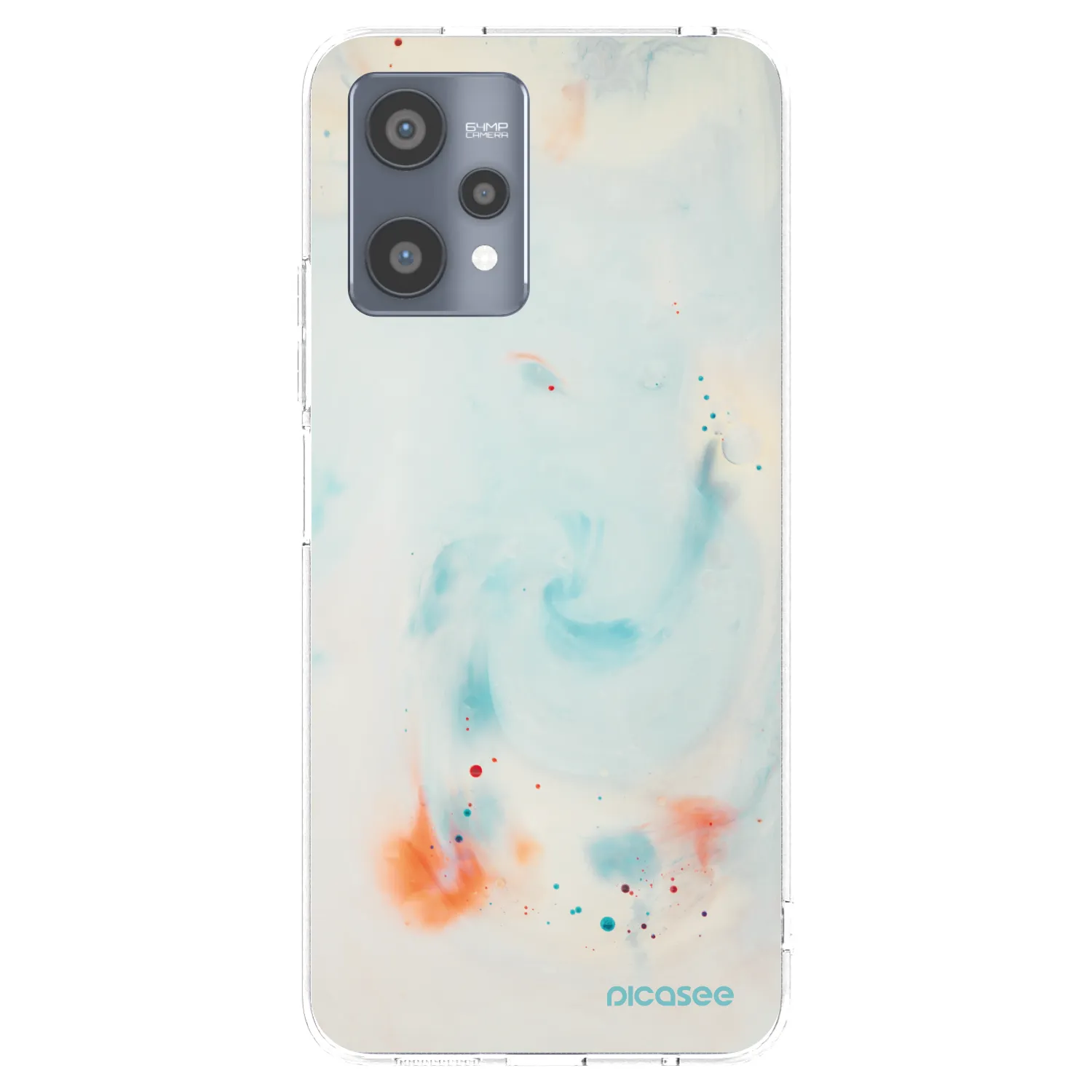 Picasee husă transparentă din silicon pentru Realme 9 Pro 5G - Splash
