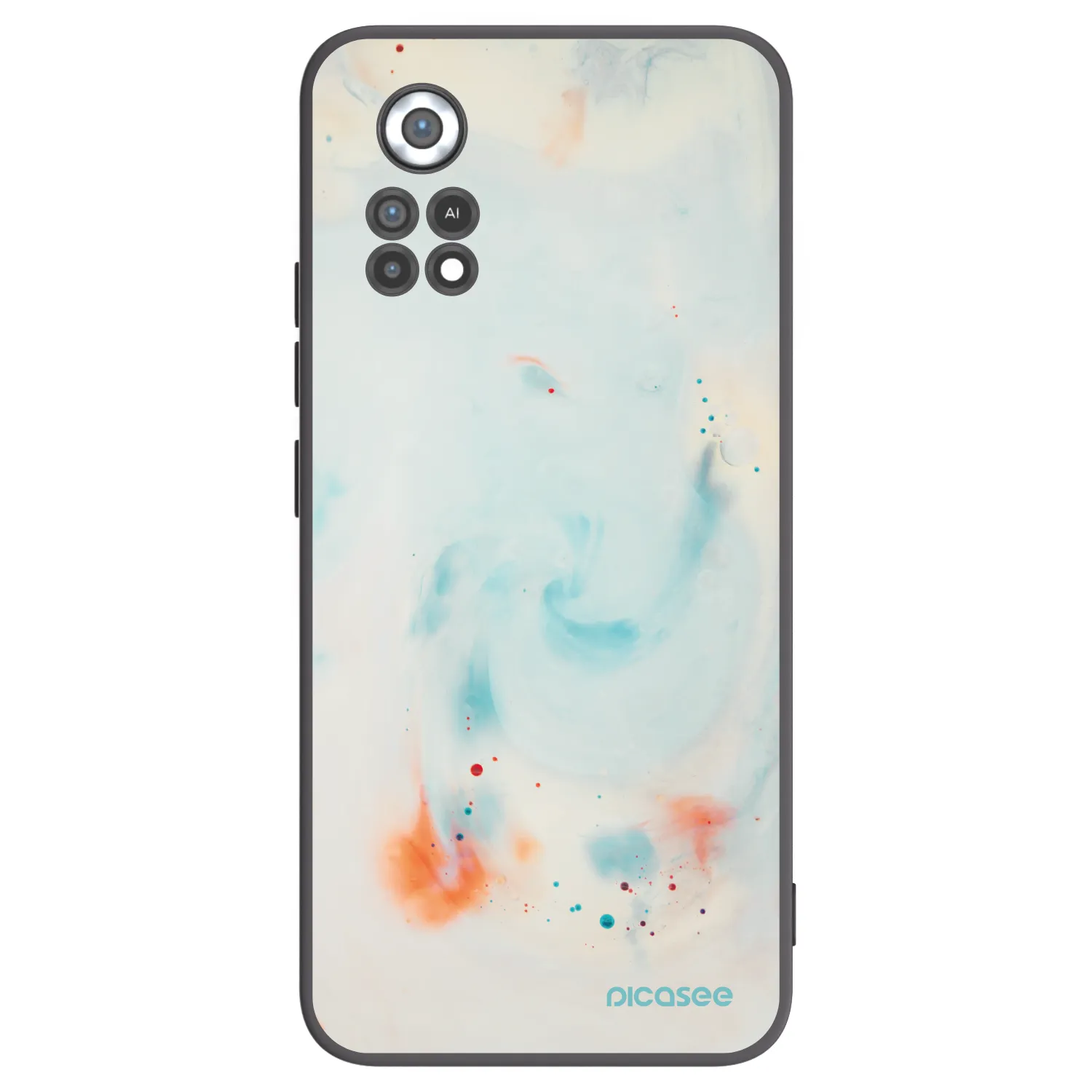Picasee husă neagră din silicon pentru Xiaomi Poco X4 Pro 5G - Splash