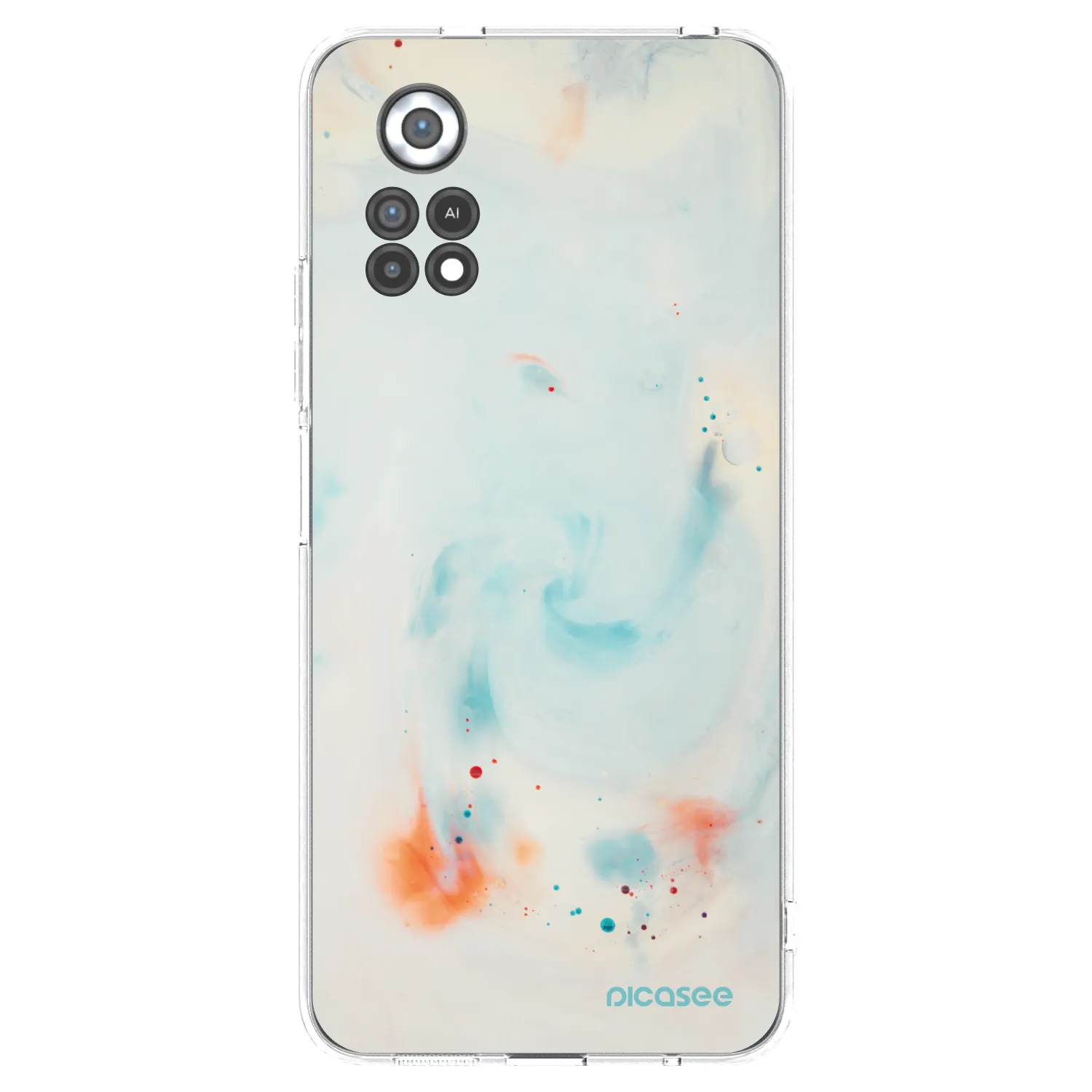 Picasee husă transparentă din silicon pentru Xiaomi Poco X4 Pro 5G - Splash