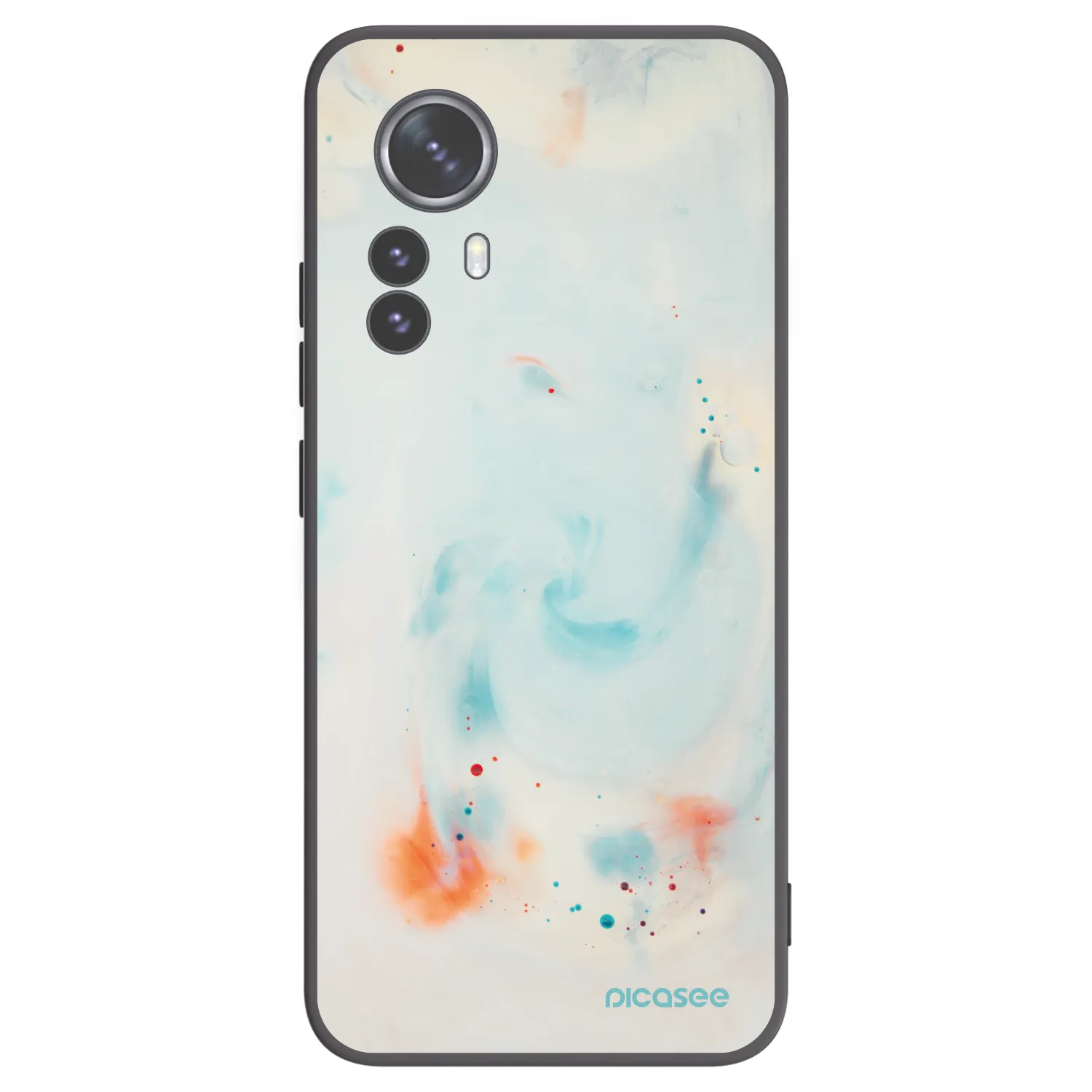 Picasee husă neagră din silicon pentru Xiaomi 12 Pro - Splash