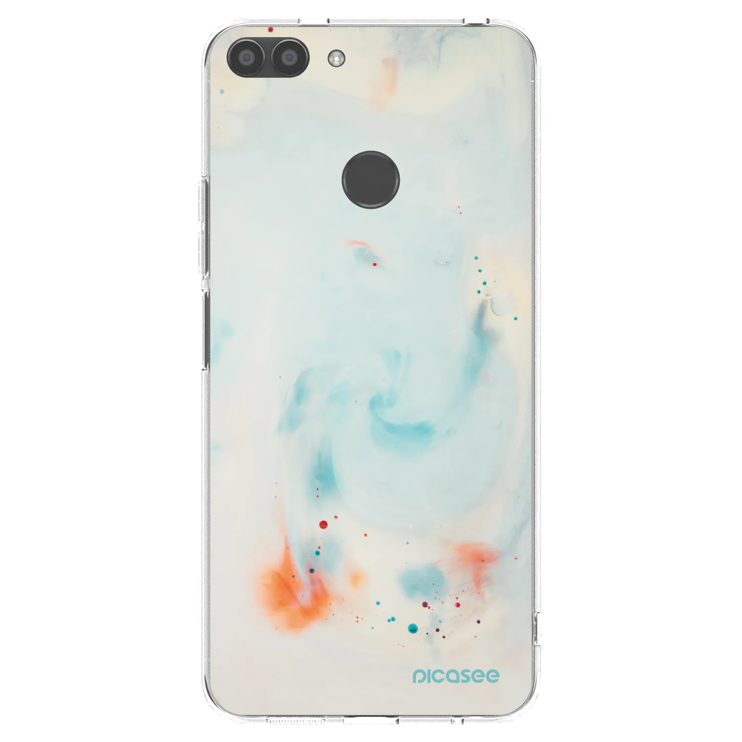 Picasee husă transparentă din silicon pentru Huawei P Smart - Splash