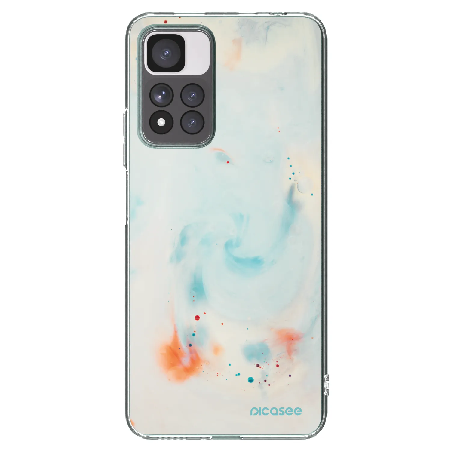 Picasee husă transparentă din silicon pentru Xiaomi Redmi Note 11 Pro+ 5G - Splash