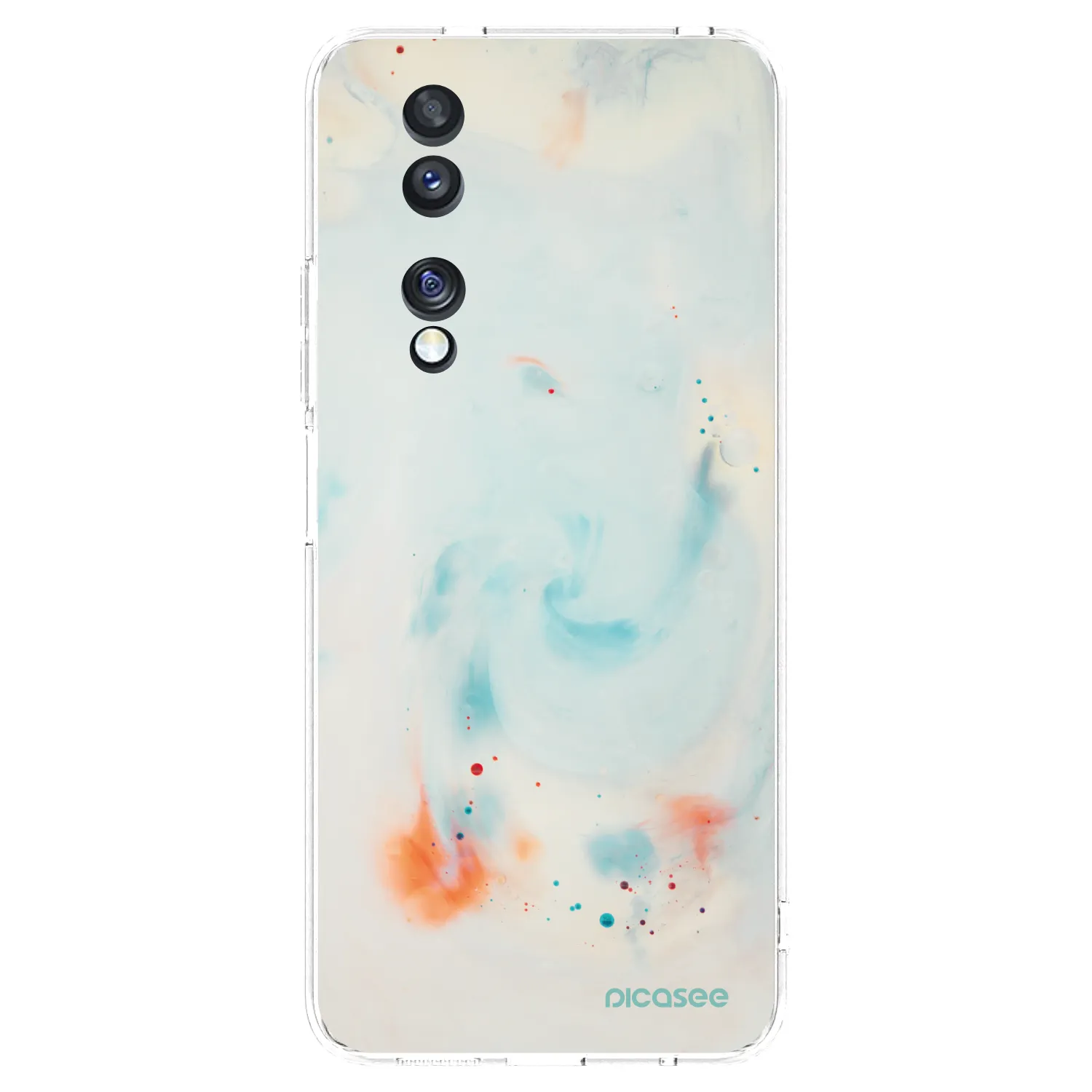 Picasee husă transparentă din silicon pentru Honor 70 - Splash