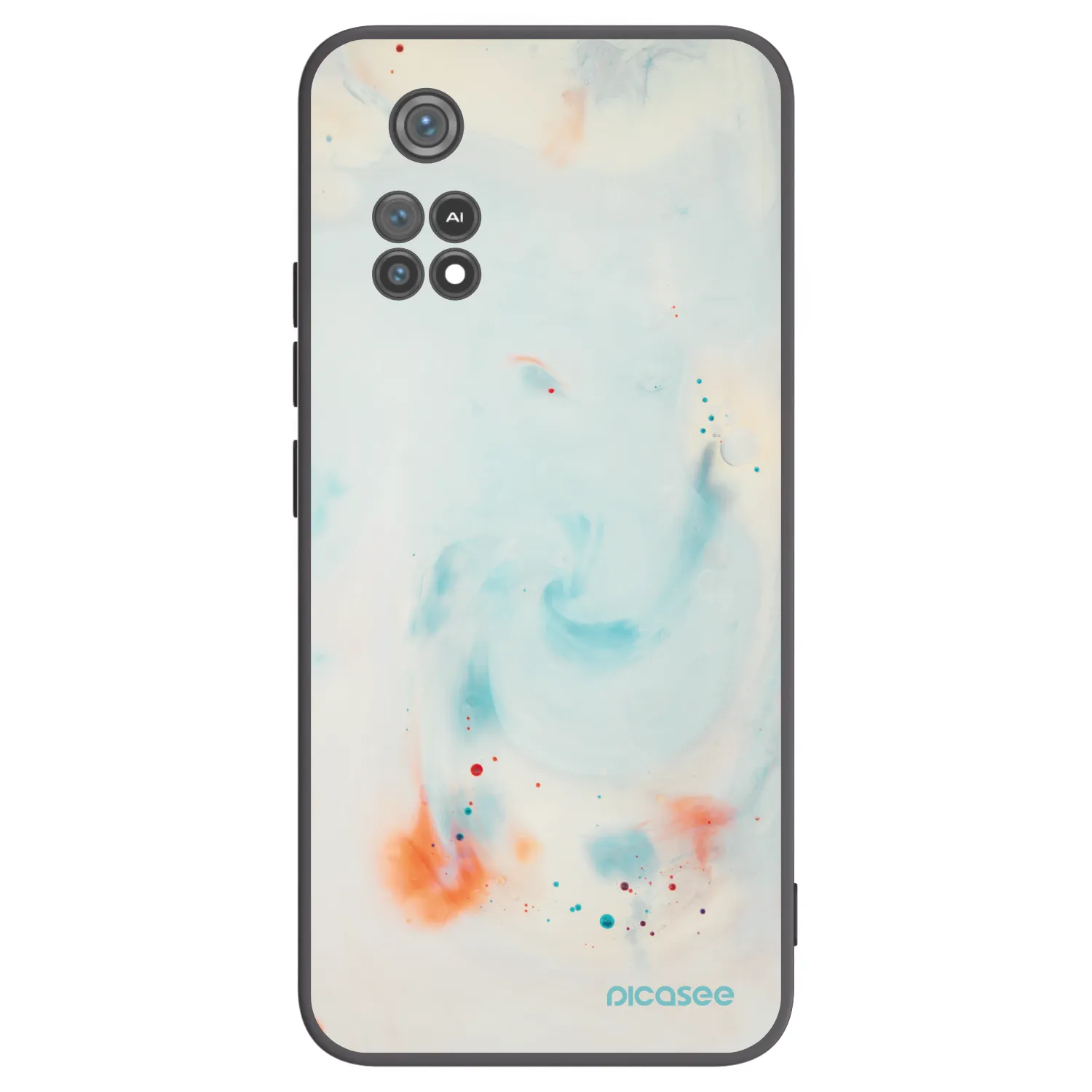 Picasee husă neagră din silicon pentru Xiaomi Poco M4 Pro - Splash