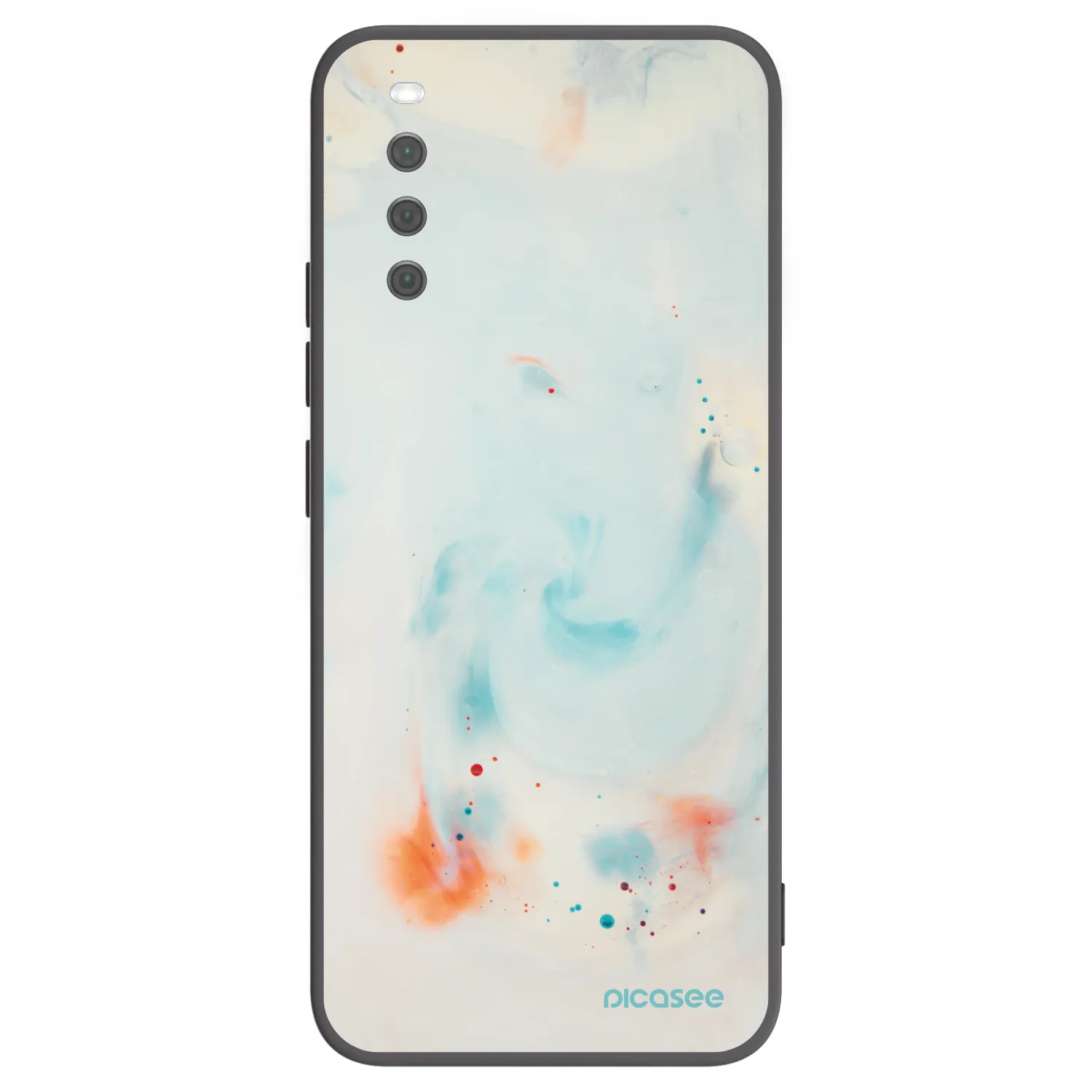 Picasee husă neagră din silicon pentru Sony Xperia 10 III - Splash