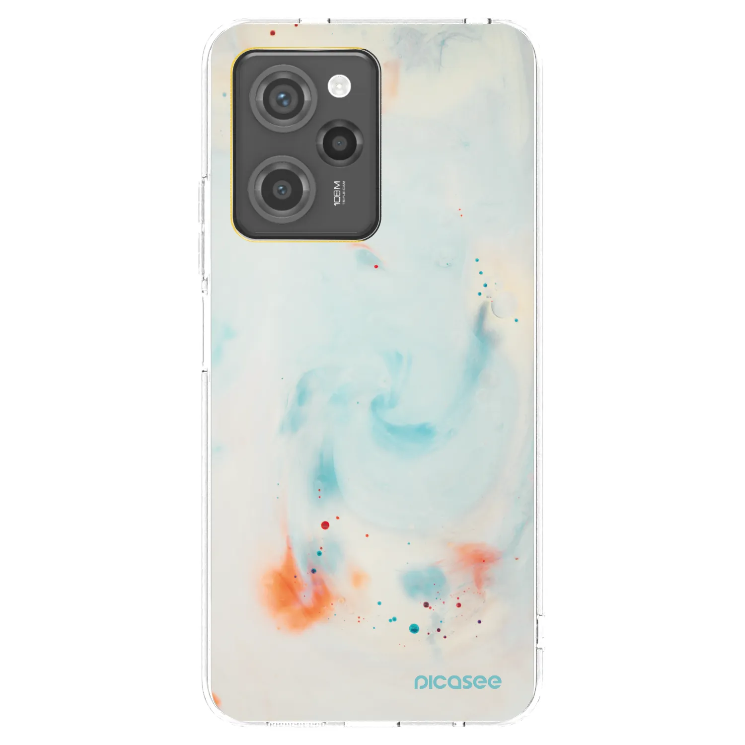 Picasee husă neagră din silicon pentru Xiaomi Poco X5 Pro - Splash